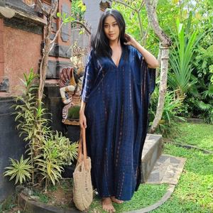Nuevo Diseño, Bata Kaftan Larga hasta el Suelo para Mujer, 100% Algodón, Tie Dye, Talla Grande, Cintura Natural, Ecológica, de Alta Calidad, para Playa, Verano - Product Image 4