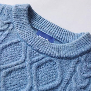 2026 New <b>Men's</b> Sweaters Breathable Warm Woolen O-Neck <b>Pullover</b> - Customizable Knitted Sweater <b>for</b> <b>Men</b> - Product Image 3