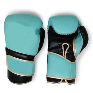 Guantes de boxeo de cuero de alta calidad con logotipo personalizado Estilo de tendencia Todos Diseño los colores de moda Técnicas lavadas - Product Image 4