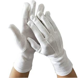 Guantes Ceremoniales de Algodón 100% de Alta Calidad, Guantes de Camarero Personalizados de Nailon, Guantes Masónicos Blancos de Algodón - Product Image 2