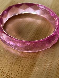 Nuevas Pulseras de Moda Europeas y Americanas para Mujer, Coloridas, Brillantes, con Diamantes Geométricos, Simples, Apilables, de Acrílico Ecológico - Product Image 5