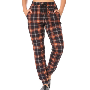 KATBROS INDUSTRY New Design Women Casual Jogger Pants Drawstring Waist Mid Lightweight Quick-Dry Polyester/Cotton for Yoga - Product Image 5