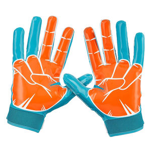Gants de football américain de haute qualité Gants de football américains sublimés avec conception et taille personnalisées - Product Image 2