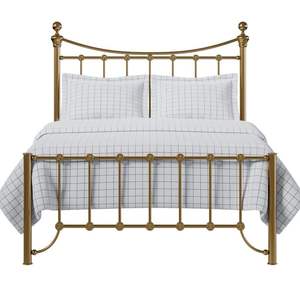 โครงเตียงทองเหลืองที่แข็งแรงทนทาน รับรองการรองรับที่ยอดเยี่ยม อายุการใช้งานยาวนาน และความสวยงามที่น่าประทับใจสำหรับห้องนอนในบ้านหรู - Product Image 2