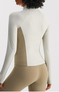 Performance Slim Body Fit Ropa de yoga Chaqueta de entrenamiento cálida para correr Entrenamiento Gimnasio Ropa de fitness | Activewear Deportes Yoga - Product Image 4