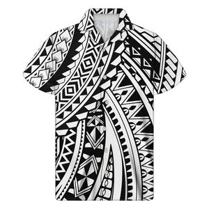Camisa Hawaiana de vacaciones con estampado completo Camisas de playa de estilo callejero con botones impresas personalizadas - Product Image 3
