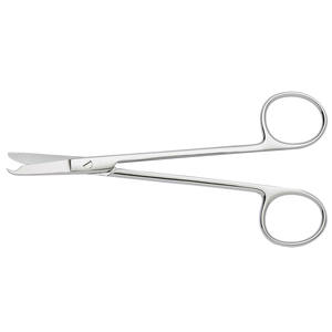 Ciseaux chirurgicaux dentaires incurvés en acier inoxydable de haute qualité 3,5 mm, pour points de Spencer, tissus, fournitures de santé - Product Image 1