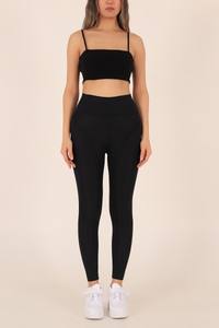 Fabriqué au Pakistan 2023 dernier design frais ensemble de Yoga vêtements de Fitness femmes Sport soutien-gorge et Leggings ensemble - Product Image 5