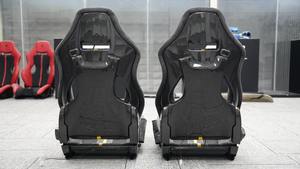 Siège baquet de course réglable populaire en cuir synthétique PVC, fibre de carbone et fibre de verre, accessoires intérieurs arrière, conception robuste - Product Image 5