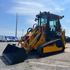 Miniexcavadora JCB 1CXT de bajo costo y buena calidad con orugas de goma, cabina completa y motor diésel Perkins. - Product Image 1