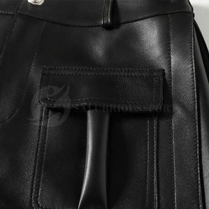 Shorts de Moda Urbana para Mujer, Spandex/Poliéster, Cintura Alta, Cierre con Cordón, Opciones de Color Personalizadas, Ecológicos y Transpirables - Product Image 6