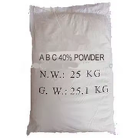 Prix de gros d'extincteur de poudre de produit chimique sec d'ABC de 25 kg par sac, poudre chimique sèche, poudre chimique sèche ABC