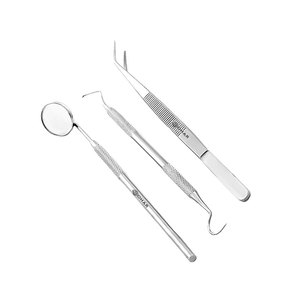 ชุดอุปกรณ์ตรวจฟันเครื่องมือทันตกรรม3ชิ้น - Product Image 1