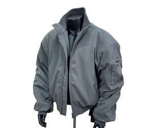Men's Vintage <b>Baseball</b> <b>Bomber</b> <b>Jacket</b> Cleanfit Stand Collar Custom Made Design Zipper Spring Autumn <b>Bomber</b> <b>Jacket</b> for Men - Product Image 2