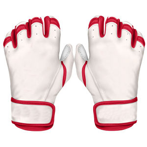 Guantes de béisbol con puños cortos personalizados OEM Materiales de alta calidad Guantes de bateo personalizados de la mejor calidad - Product Image 1