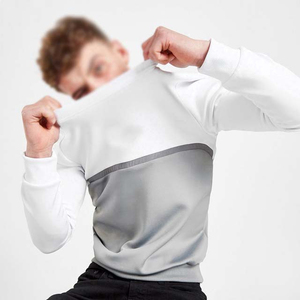 Sudadera informal de invierno para hombre, de algodón y felpa, cuello redondo, manga larga, cómoda para uso diario, venta al por mayor - Product Image 5