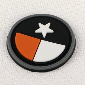 แผ่นยางพีวีซีนุ่มแผ่นธงชาติอเมริกันขนาดเล็กแบบเย็บติดพร้อมห่วงตะขอสำหรับเครื่องแบบสำหรับหมวกรูปหัวใจดอกไม้ใช้ได้3D ตามต้องการ - Product Image 5