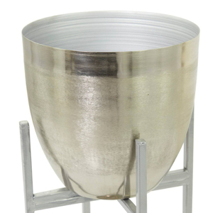 กระถางต้นไม้โลหะเกรดคุณภาพแบบชนบทสำหรับตกแต่ง2024สำหรับบ้านและสวนแบบอินเดีย - Product Image 3