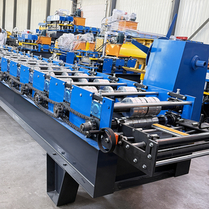 High Productivity Self Lock <b>Standing</b> Seam Metal Panel Roof Sheet Roll Forming Machine for Russian - Product Image 4