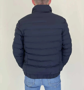 Custom Apparels OEM Men's puffer <b>jacket</b> ,<b>Varsity</b> <b>Jacket</b> Button Winter Casual for Spring <b>Plain</b> Dyed Woven Fabric Zipper <b>jacket</b> - Product Image 6