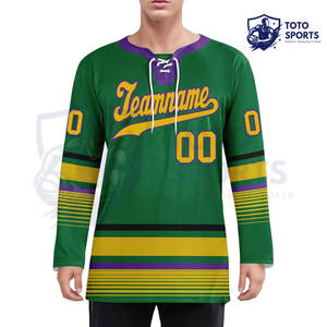 Jersey de Hockey sobre Hielo para Hombre, al por Mayor, de Moda, Nuevo, de Alto Rendimiento, Cómodo, con Logotipo Personalizado del Mejor Proveedor - Product Image 5