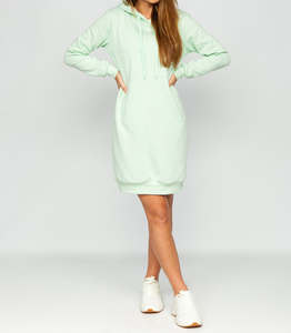 Sudadera con Capucha para Mujer, OEM/ODM, de Poliéster/Algodón, Felpa, Invierno, Talla Grande, Hombros Caídos, Gruesa, 500GSM, Manga Larga, Informal - Product Image 3