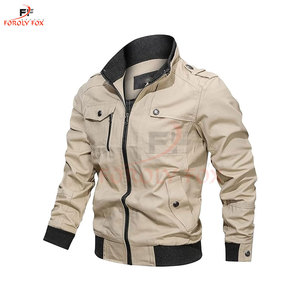 Nouveau design Veste pour hommes Col montant Slim Multi Cargo Blouson Poches Manteau à fermeture éclair Vente en gros Meilleure vente Nouveau design Vestes pour hommes - Product Image 5