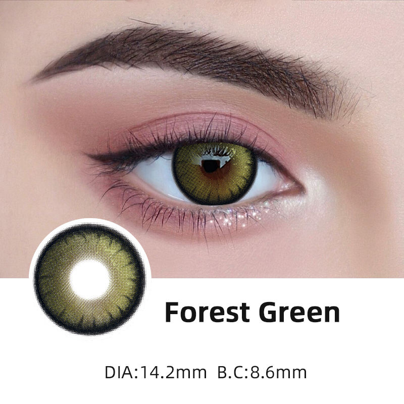 สีเขียวป่า