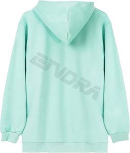 เสื้อมีฮู้ดลายกราฟิกผ้าฝ้ายสไตล์เกาหลีสำหรับผู้หญิงเสื้อกันหนาวโอเวอร์ไซส์พิมพ์ลายน่ารัก - Product Image 5