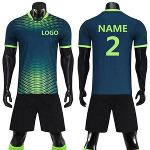 Venta caliente desgaste de fútbol hecho a medida sublimación completa impresión personalizada último diseño con uniforme de tamaño personalizado - Product Image 4