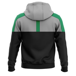 Pakistan Logo Full Zip Up Hommes Imprimé Personnalisé Sweat À Capuche D'hiver OEM Couleur Offre Spéciale 6XL XS Tailles 400 GSM Tissu Polaire Lourd - Product Image 4