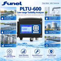 FUNEL PLTU600 Capteur numérique de surveillance de la turbidité de l'eau potable RS485 0,001-100 NTU 0~45