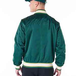 Veste universitaire de haute qualité en laine et polyester personnalisée pour les sports d'hiver avec logo universitaire Veste universitaire - Product Image 2