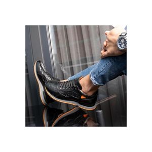 530 scarpe Casual da uomo in pelle di qualità Justin - Product Image 1
