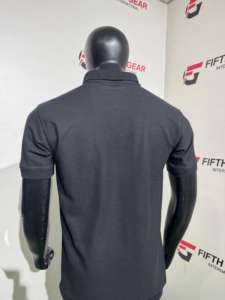 Chemises de golf pour hommes Chemises polo unisexes à manches courtes avec col et évacuation de l'humidité pour le tennis d'affaires décontracté - Product Image 2