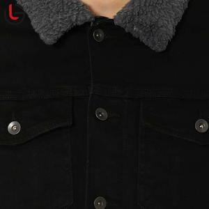 Vestes Denim Personnalisées pour Hommes Style Puffer Confortable avec Col Ras du Cou Grande Qualité Nouveau Design Services OEM - Product Image 5