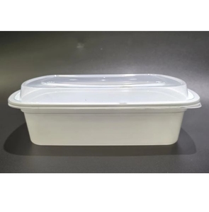 Hot Selling 28-32oz Disposable Clear <b>Plastic</b> PP Rectangular Takeout <b>Food</b> <b>Container</b> Folding Design Ready for Export From Vietnam - Product Image 4