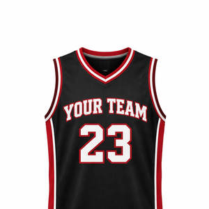 Maillot de basket-ball personnalisé pour hommes pour les tournois, nom et numéro personnalisés, t-shirt d'équipe léger et performant - Product Image 6