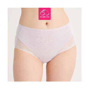 Calzoncillos de maternidad de alta calidad 100% mezcla de algodón suave ampliamente vendidos bragas de cintura alta a prueba de fugas método tejido de patrón sólido - Product Image 1