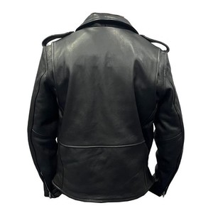Premium Quality Natural Leather <b>Cow</b> Hide Motorbike Jacket - Product Image 2