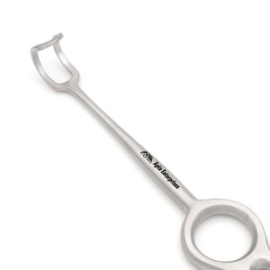 Retractor pélvico, instrumentos médicos quirúrgicos, Retractor abdominal ortopédico de acero inoxidable, cirugías pélvicas, médico esterilizable - Product Image 2