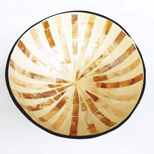 Tazón MOP de cáscara de coco ecológico de alta calidad, vajilla de nuevo diseño para restaurantes, personalizado, buen precio, ventas al por mayor de Vietnam - Product Image 6