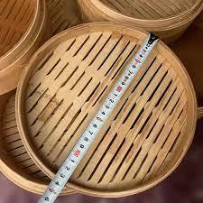 Vente chaude : Cuiseur vapeur en bambou pour petits pains, boulettes, dim sum, cuisine, cuisson à la vapeur, restaurant, usage quotidien, Vietnam - Product Image 4