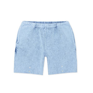 Custom <b>Men's</b> Heavyweight Acid Wash <b>Shorts</b> 430gsm Vintage Oversized Summer New Arrival 100% Cotton Solid Pattern - Product Image 2