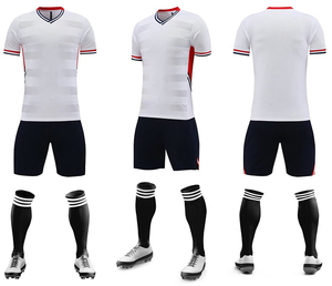 23/24 ensemble de maillots de football/football rose avec logo d'équipes personnalisées avec short nouvelle version de joueur pour les sports d'hiver - Product Image 2