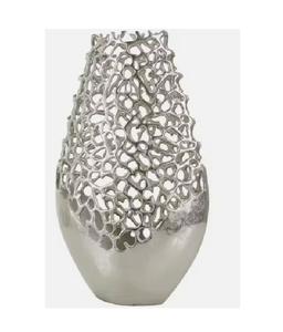 Fer métal rond fleur Vase article décoratif de table pour Festivals décor à la maison chambre salon bureau mariage - Product Image 2