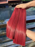 Extensions à clipser de luxe de haute qualité en cheveux humains chinois ondulés, 100% vierges, couleur claire teinte, grade 8A, double trame