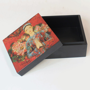 Caja de baratija de joyería lacada superventas cajas de laca de la más alta calidad para guardar joyas - Product Image 5