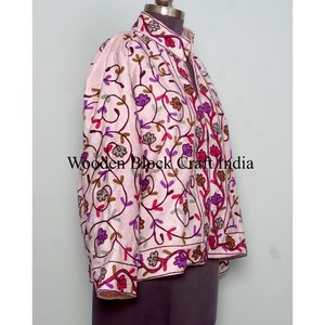 Abrigo Informal de Talla Grande para Mujer, de Punto, de Terciopelo, Elegante, de Manga Larga, con Cierre de un Solo Botón en la Parte Delantera - Product Image 1