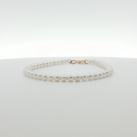 Bracelet en or véritable 18 carats avec perle d'eau douce naturelle, fermoir en or en forme de cœur, bijoux élégants unisexes pour fêtes, mariages, chrétiens